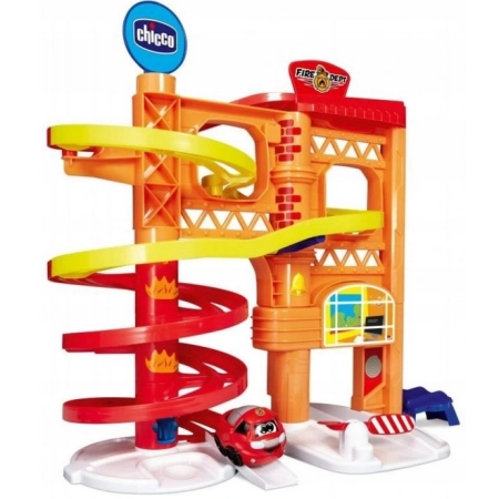 Chicco Straż Pożarna Remiza TURBO KULA + autko